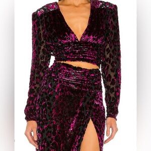 DUNDAS X Revolve Evie Top Size M
